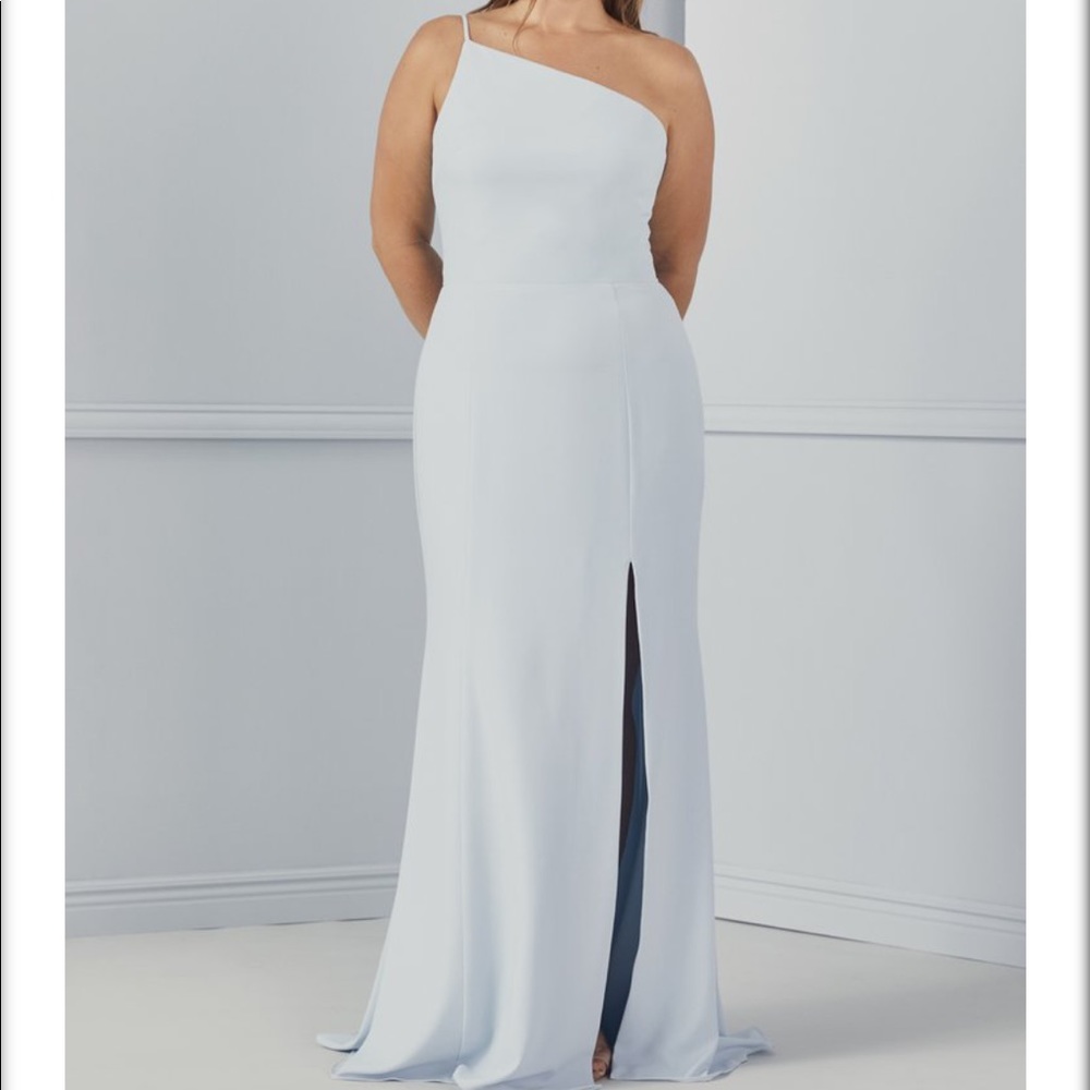 Amsale Sloan dress new ice Bella bridesmaids